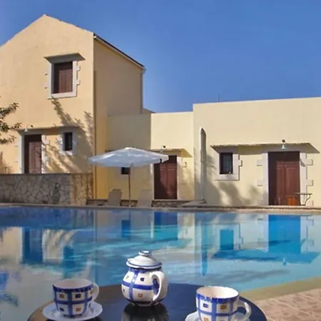Hébergement de vacances Crete Small Village Close To Beaches -sharing A Large Pool Vámos